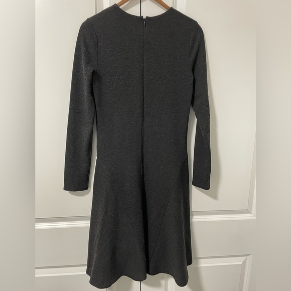 THEORY -Women's Mloyd Idol wool blend Jersey Dress - Picture 4 of 6